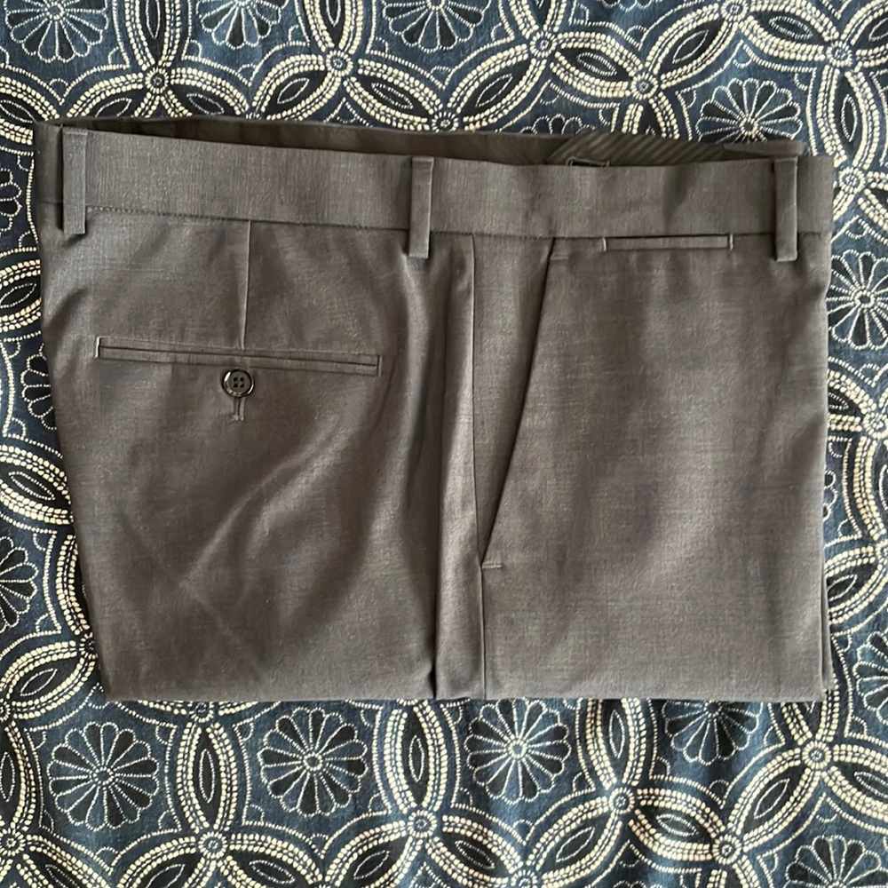 Express Photographer Gray Charcoal Dress Pant 34x32